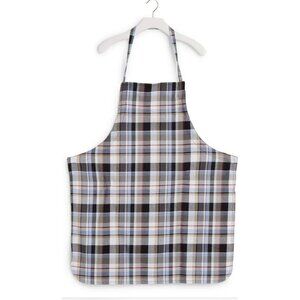 Vera Bradley APRON Full Size Bib Perfectly PLAID NEUTRAL NWT‎ New SEALED GIFT